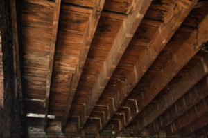 salvaged wood joists