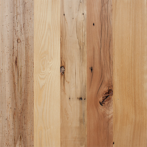 Bright Milled Reclaimed Mixed Hardwoods Flooring