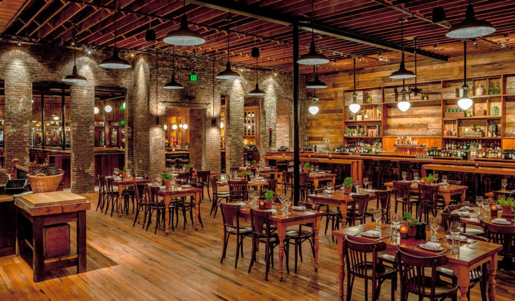 Capo Restaurant Reclaimed Wood Bars, Tables & Paneling
