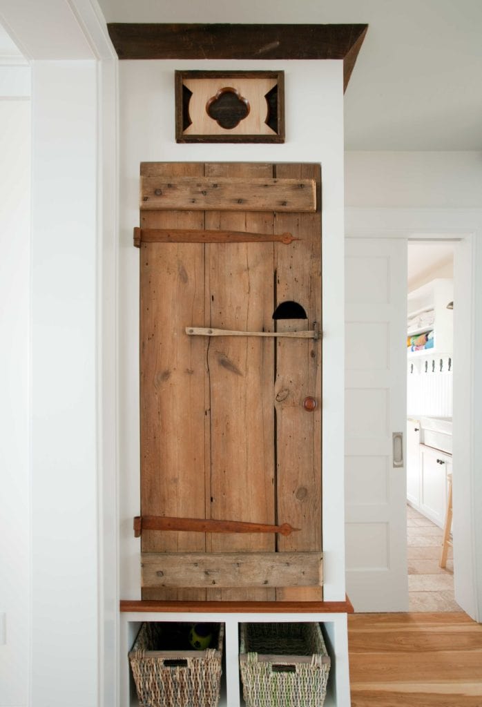 Reclaimed Barn Doors ~ Private Residence, Rockport, Massachusetts