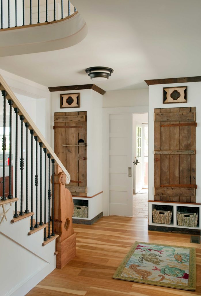 Reclaimed Barn Doors ~ Private Residence, Rockport, Massachusetts