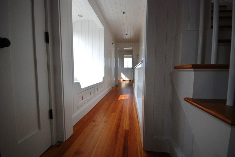 Reclaimed #1 Vertical Grain Heart Pine Flooring ~ Nantucket Private Residence
