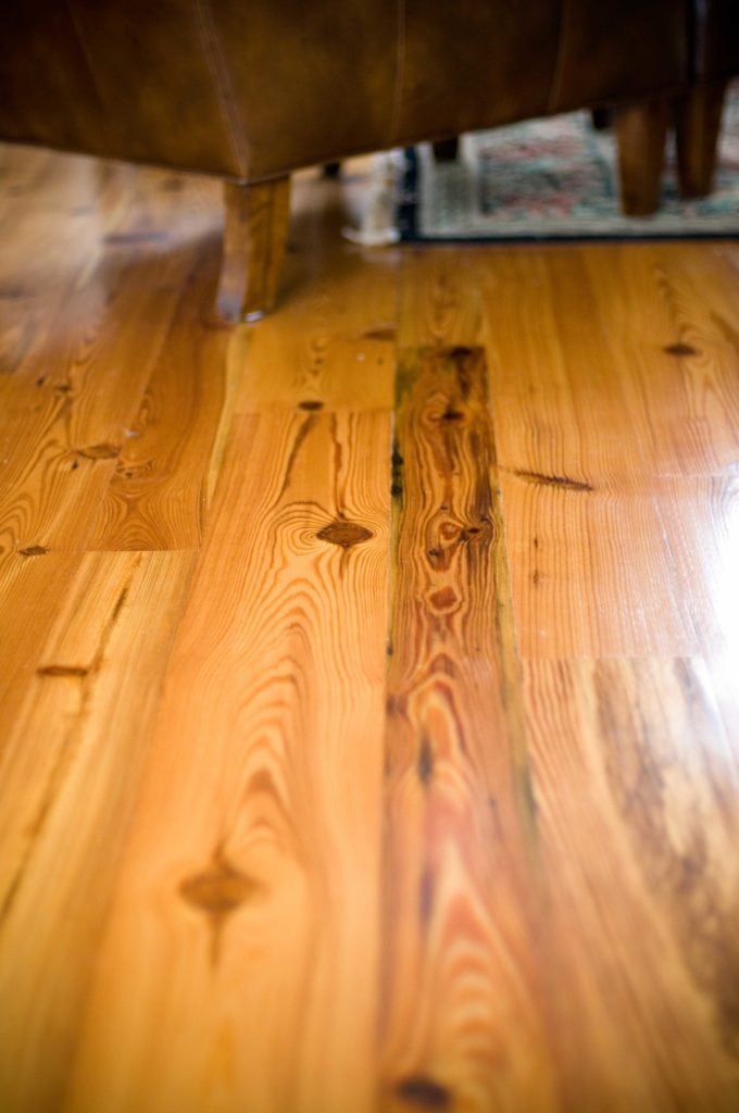 #3 Rustic Reclaimed Heart Pine Flooring ~ Nantucket, Massachusetts, Private Residence
