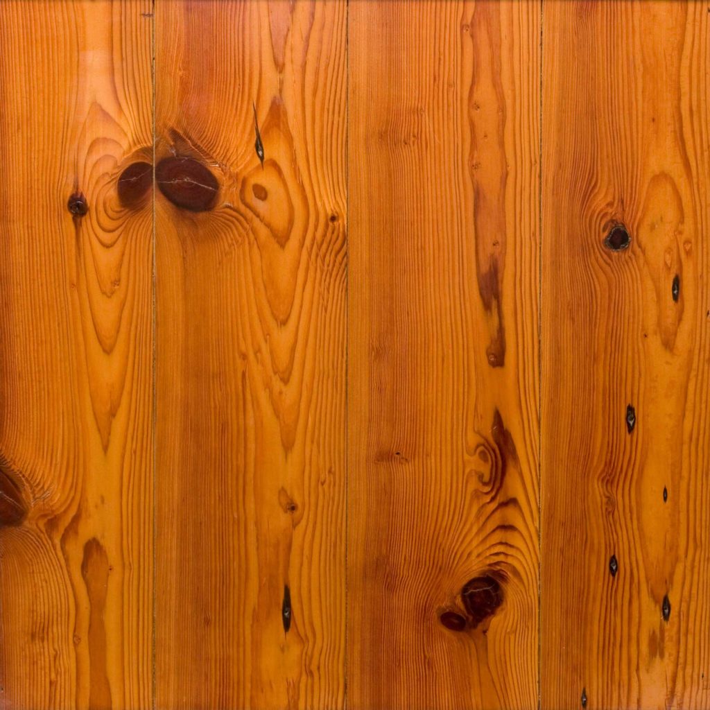 #3 Rustic Reclaimed Heart Pine Flooring - Waterlox Tung Oil Finish