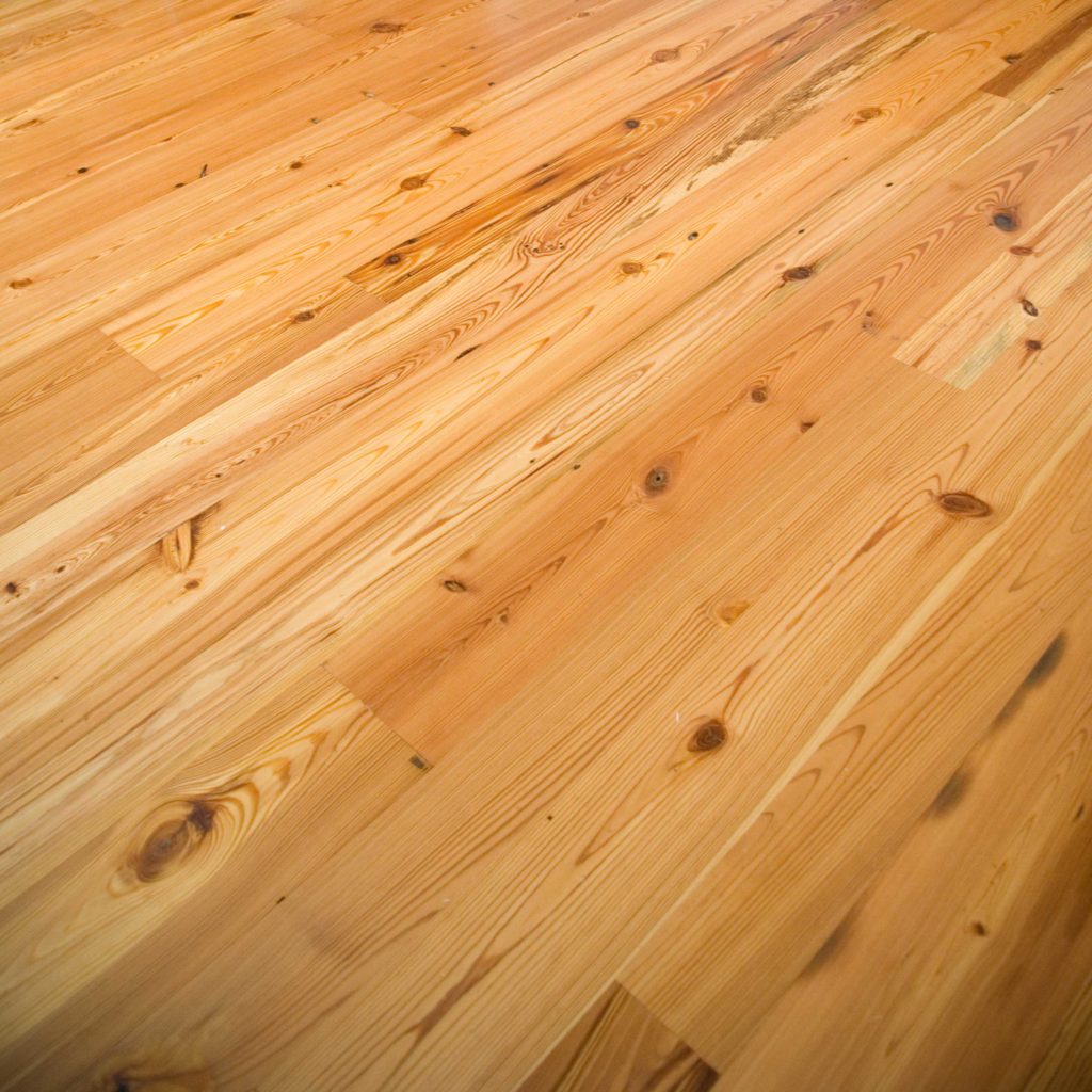 #3 Rustic Reclaimed Heart Pine Flooring ~ Private Residence, Nantucket, Massachusetts