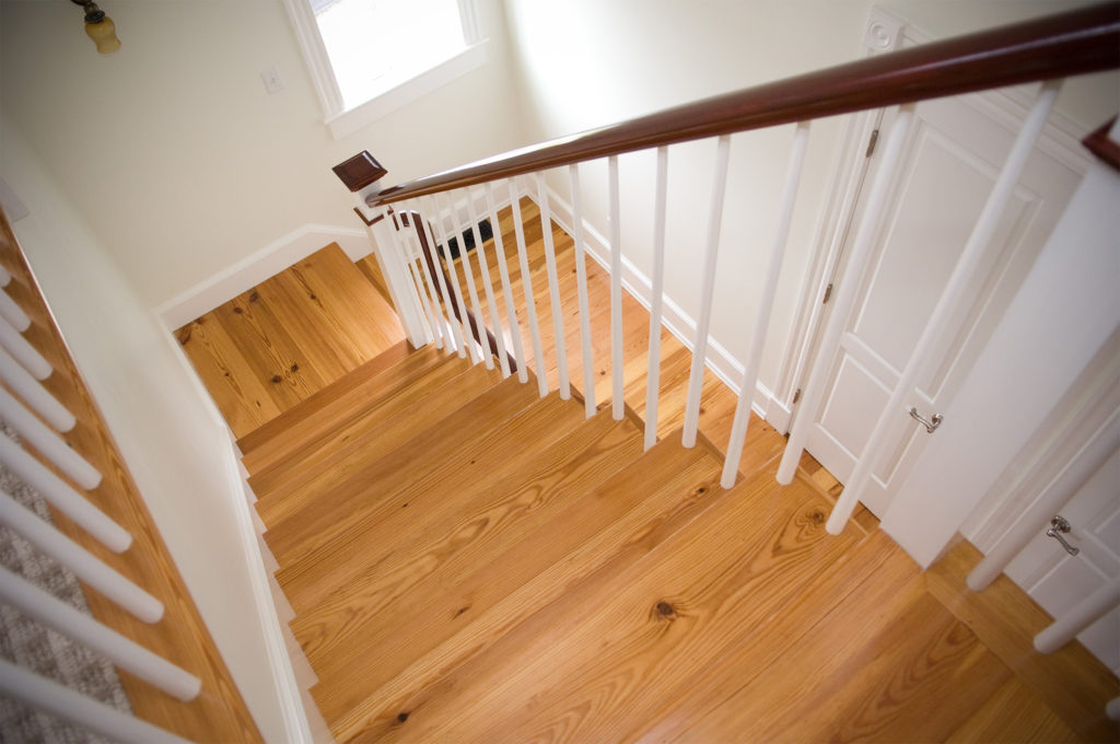 Reclaimed #3 Rustic Heart Pine Stair Treads