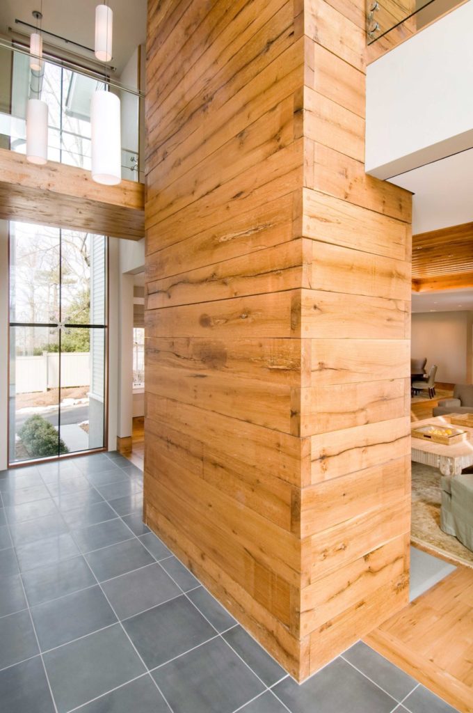 Reclaimed White Oak Chimney Casing ~ Cambridge, MA