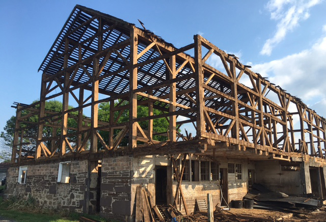 Pennsylvania Barn Deconstructed For Salvaged Lumber