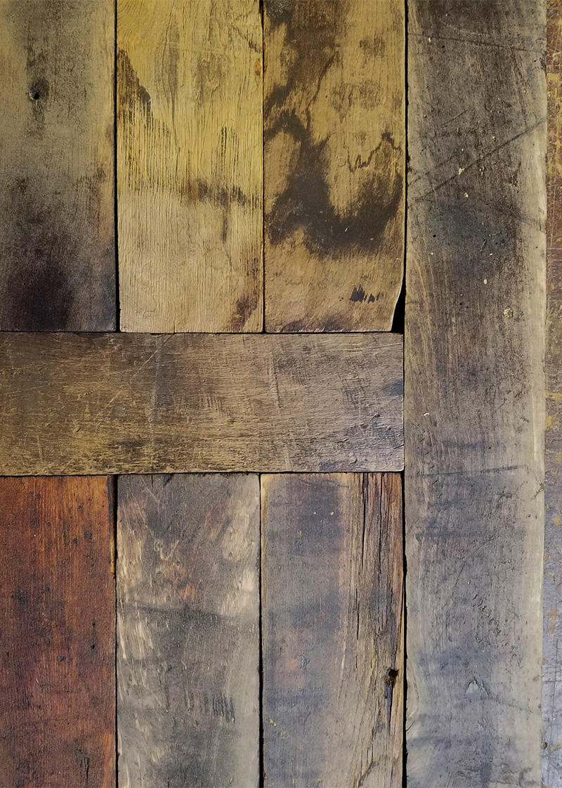 Salvaged Factory Maple Flooring. Unfinished.