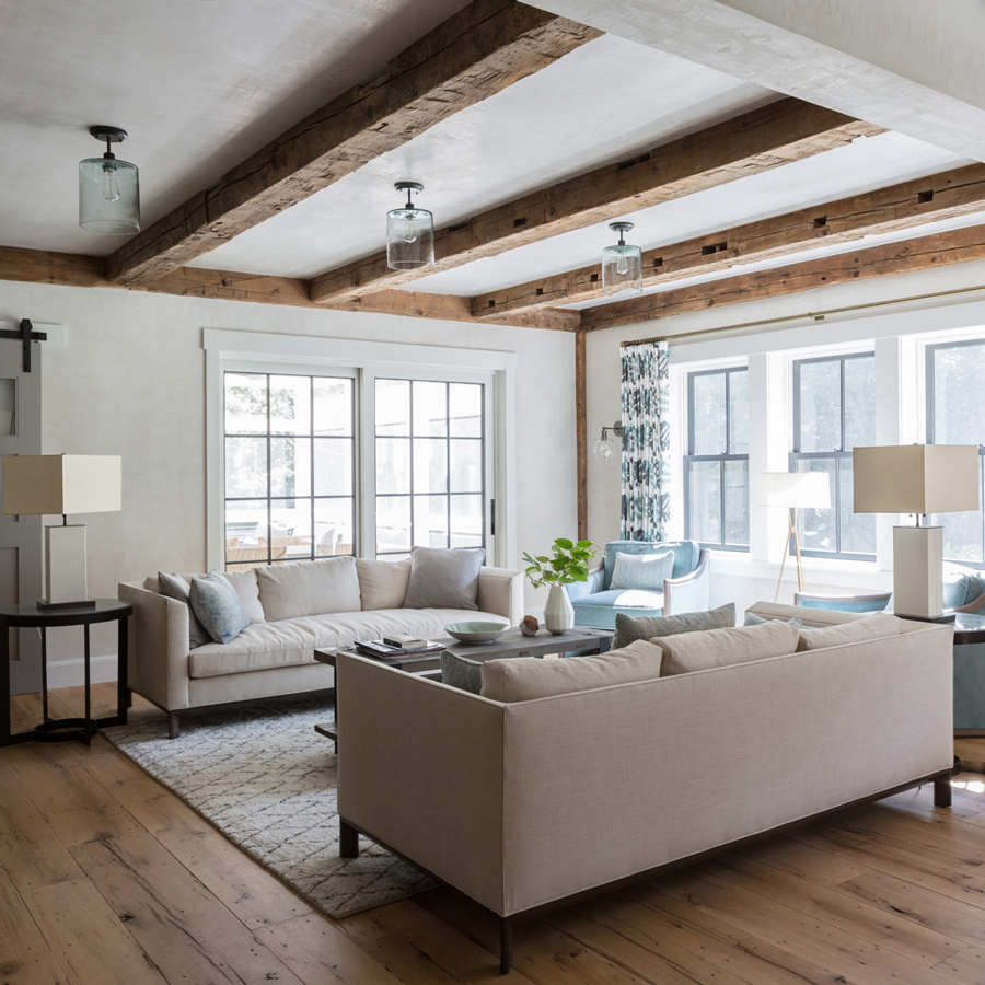 Reclaimed White Oak Flooring in Private Home