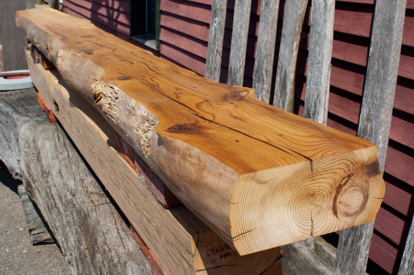 Longleaf Lumber Live Edge Reclaimed Mantels & Beams