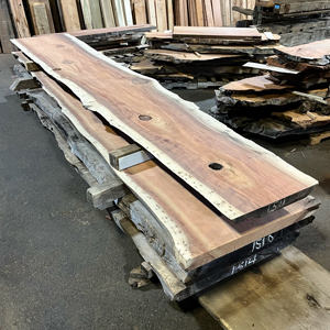 Salvaged Redwood Slabs