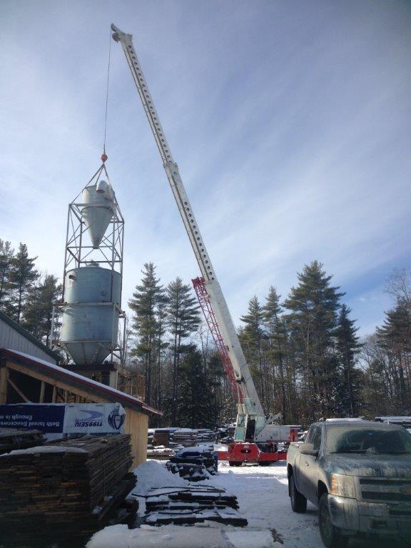 Longleaf Lumber New Grinding System in Berwick Maine