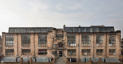 The Mackintosh Building at the Glasgow School of Art