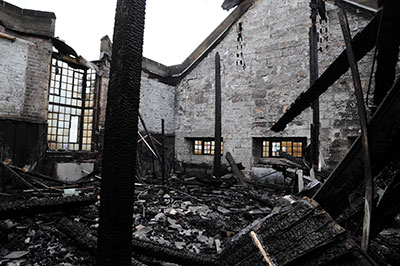 The Glasgow School of Art Mackintosh Building Studio 58 After Fire