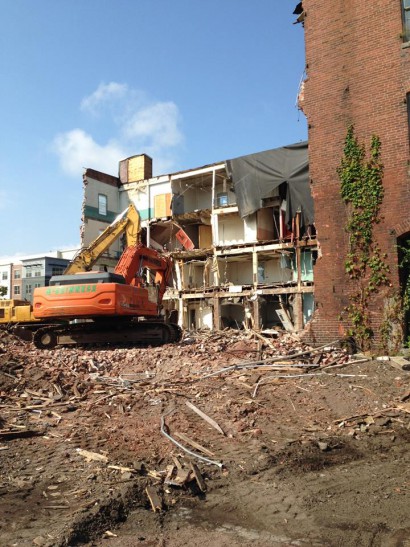 Melrose's Boston Rubber Shoe Company Demolition