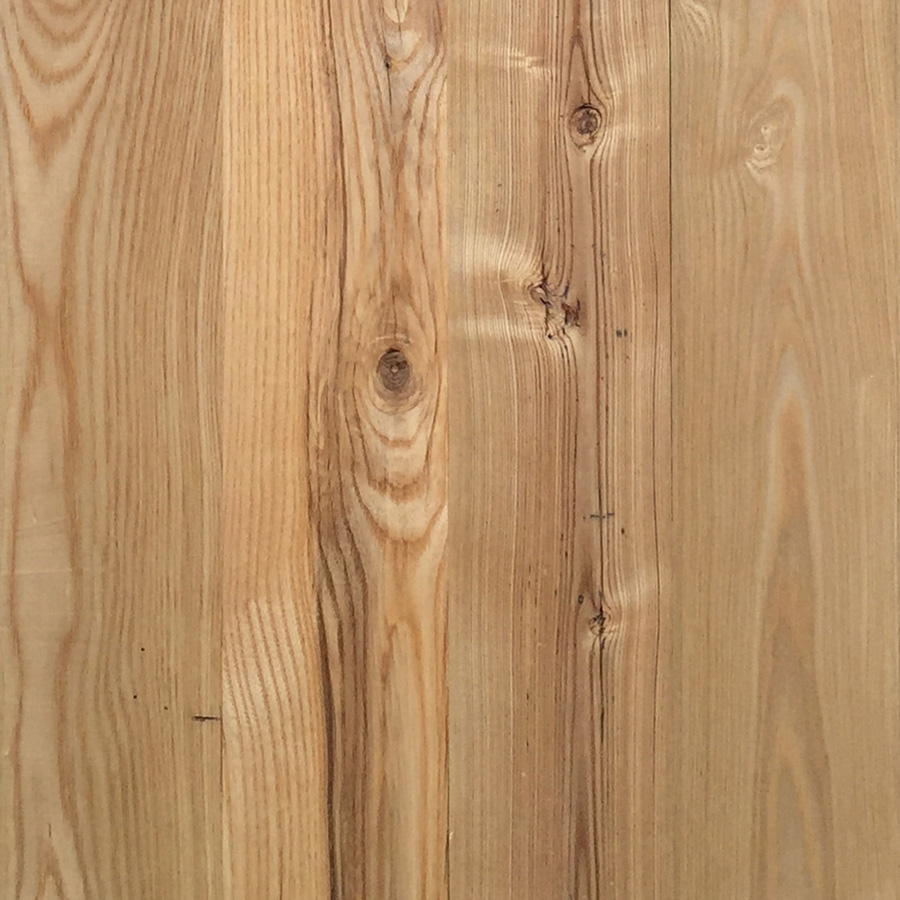 Reclaimed Black Ash Wood Flooring - Water-Based Finish