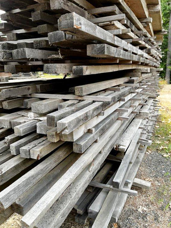 Reclaimed Softwood Lumber For Gardens and Exterior Projects