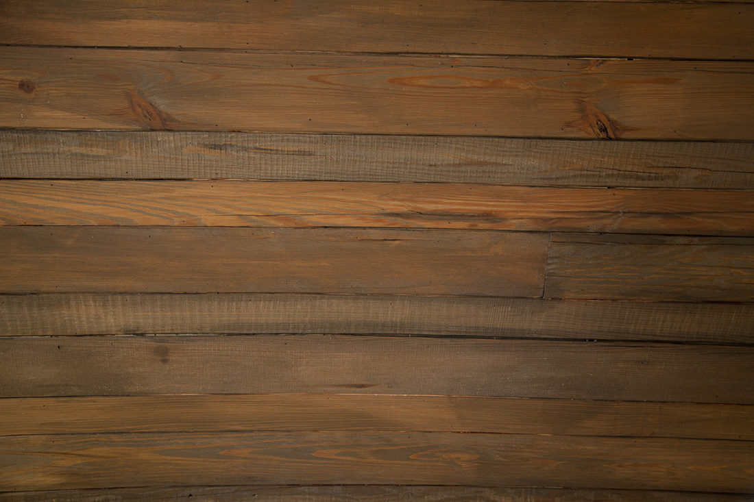 Reclaimed Heart Pine Ceiling Paneling ~ Brewery, Hoboken, New Jersey
