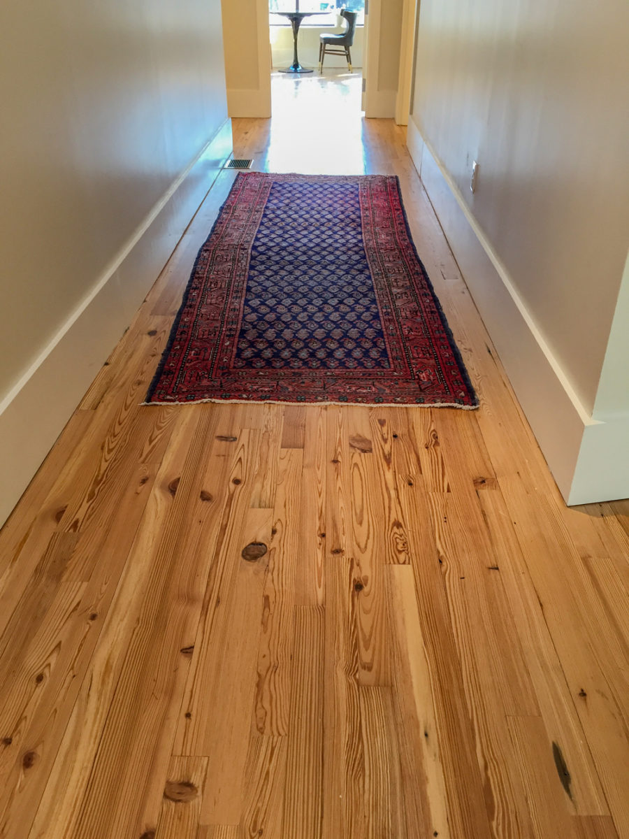 Reclaimed Heart Pine 'Run-Of-The-Mill' Flooring