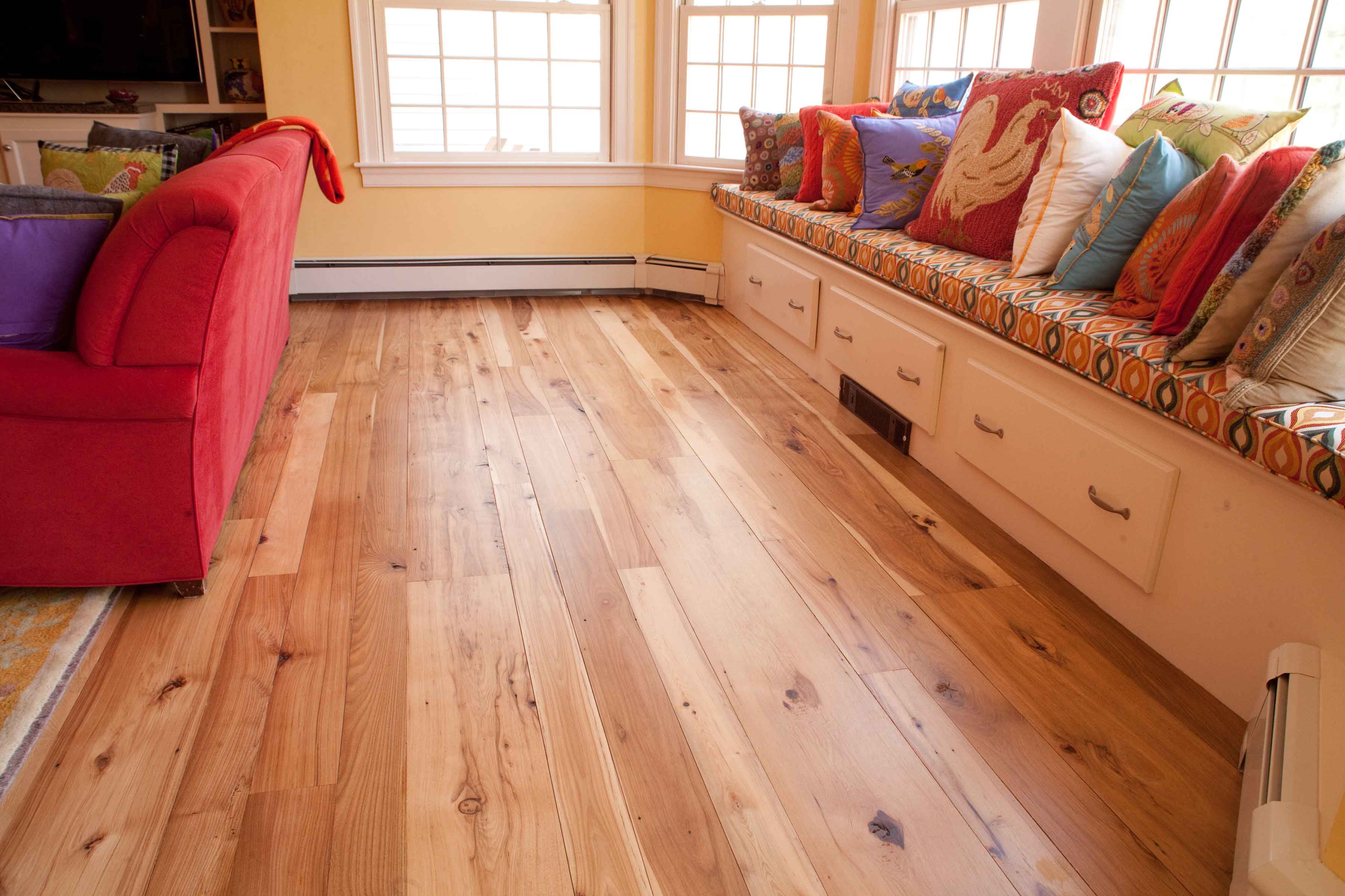 Longleaf Lumber Reclaimed Hickory Flooring
