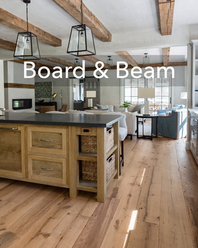 Reclaimed Wood Oak Flooring and Beams