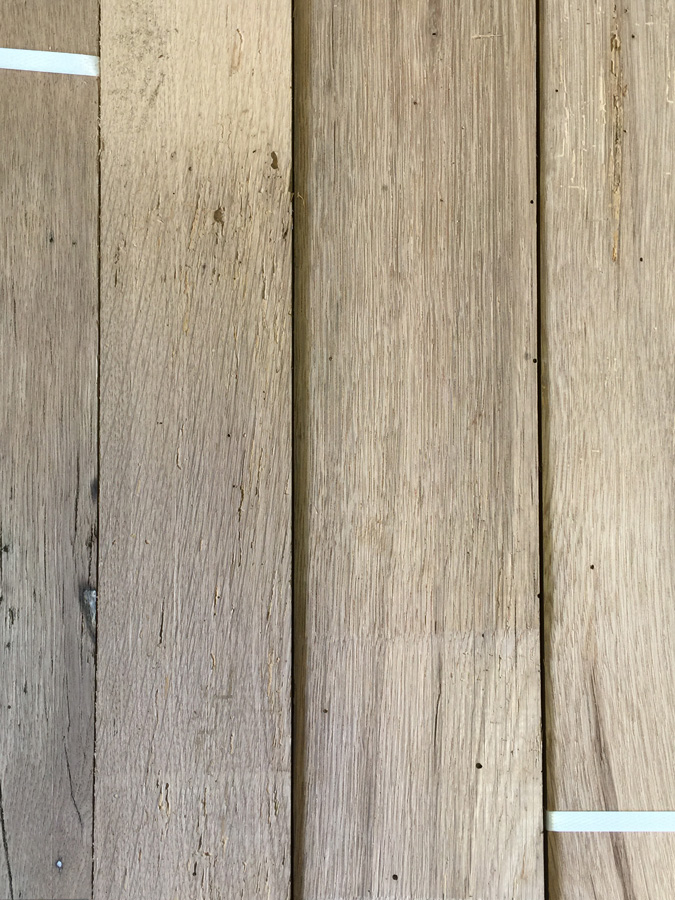 Reclaimed White Oak Surfaced Lumber