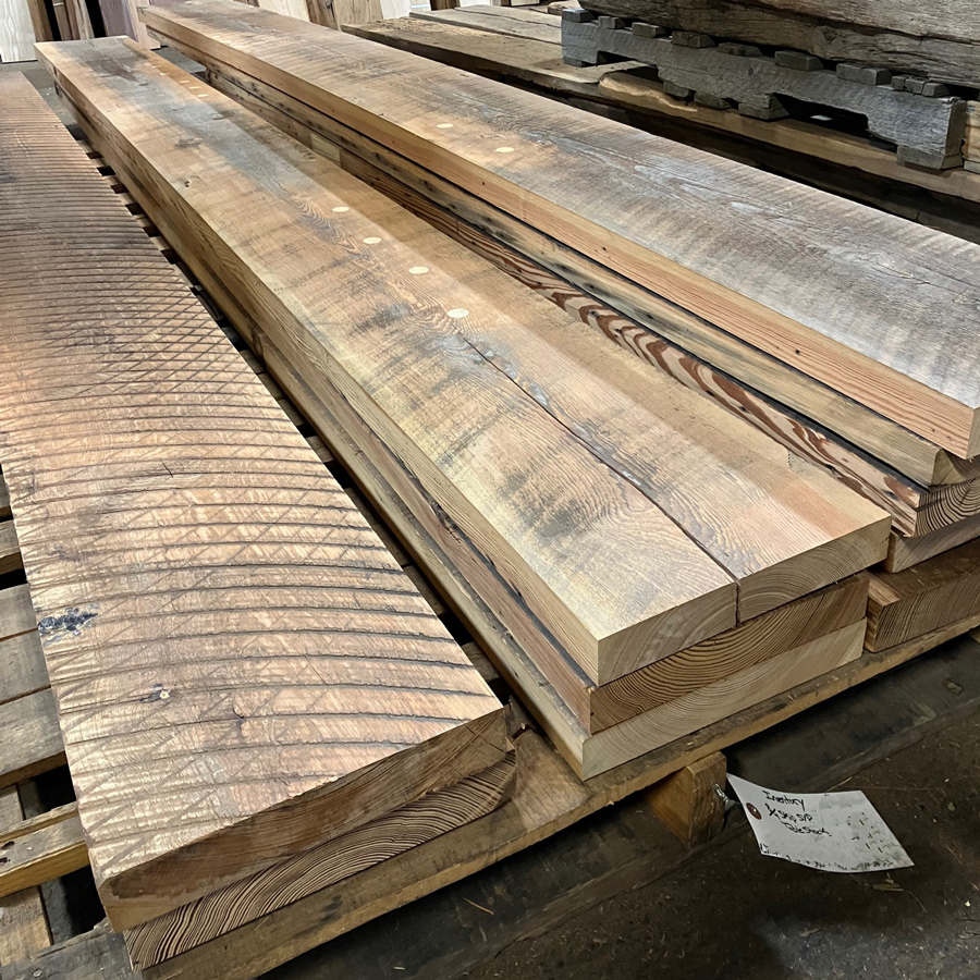 Reclaimed Heart Pine Table Stock Longleaf Lumber