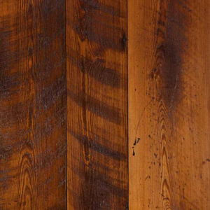 Reclaimed Skip-Planed Heart Pine Wood Flooring