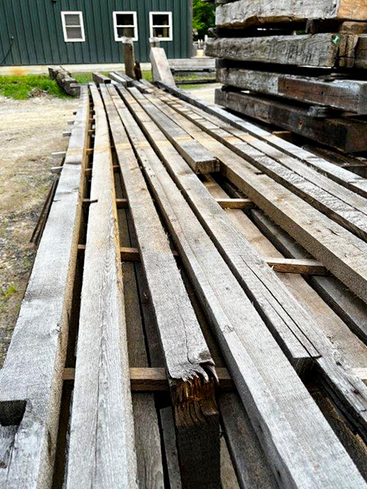Reclaimed Softwood Lumber For Gardens and Exterior Projects