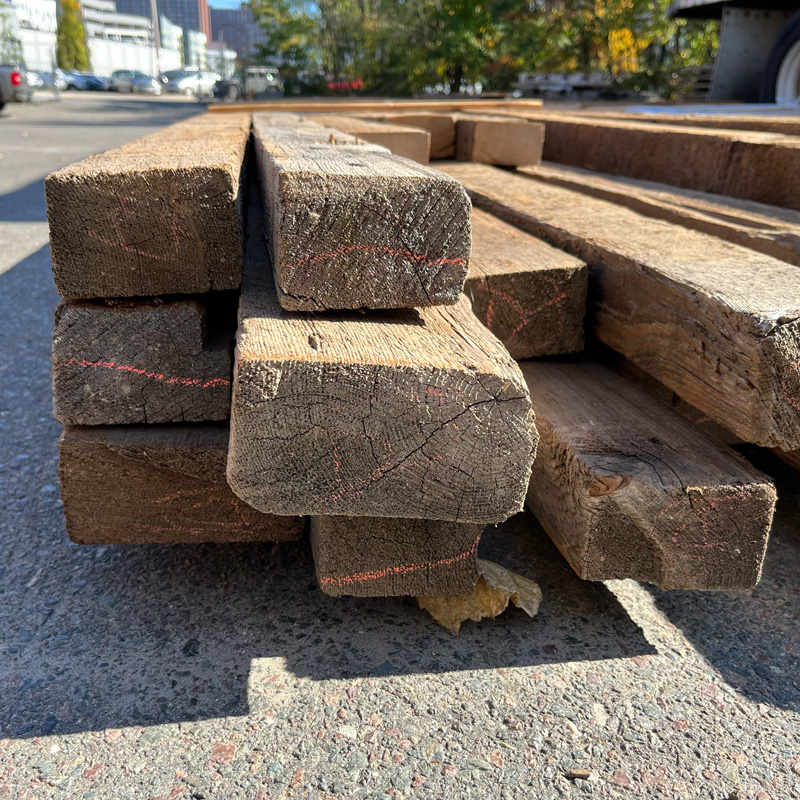 Salvaged Softwood Rafters Longleaf Lumber