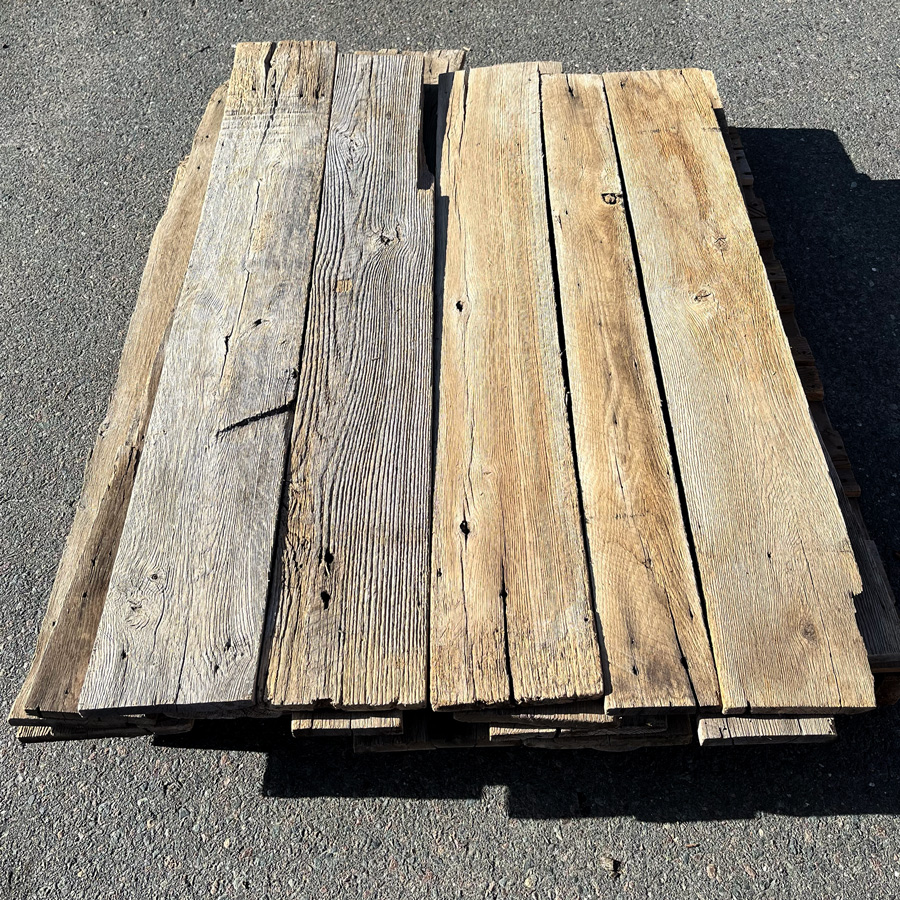 Salvaged Oak Barn Board - Shorter Lengths