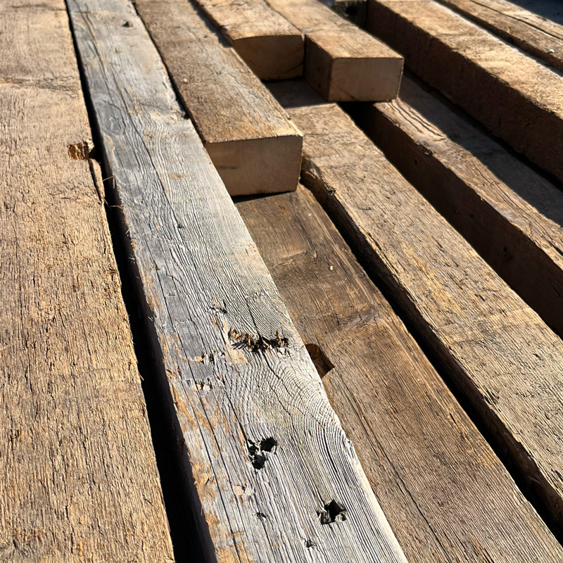 Salvaged Softwood Rafters Longleaf Lumber